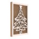 Rama din MDF pentru Muschi sau Licheni - Brad - B3 - 350x250x26 mm