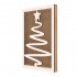 Rama din MDF pentru Muschi sau Licheni - Brad - B5 - 350x250x26 mm