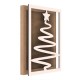 Rama din MDF pentru Muschi sau Licheni - Brad - B5 - 350x250x26 mm