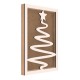 Rama din MDF pentru Muschi sau Licheni - Brad - B5 - 350x250x26 mm