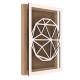  Rama din MDF pentru Muschi sau Licheni - Glob - G2 - 350x250x26 mm