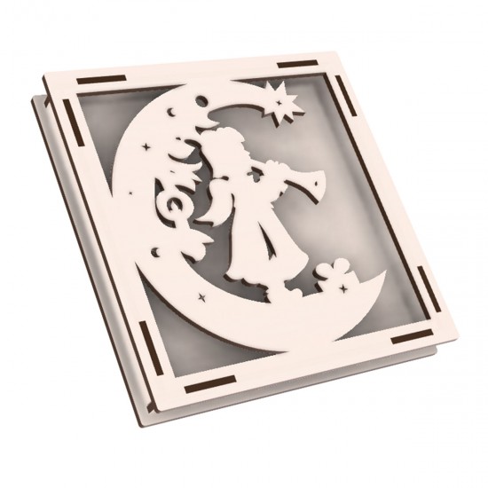 Rama din Placaj de Albasia pentru Muschi sau Licheni - Ingeras - 200x200x20 mm Rama din Placaj de Albasia pentru Muschi sau Licheni - Ingeras - 200x200x20 mm