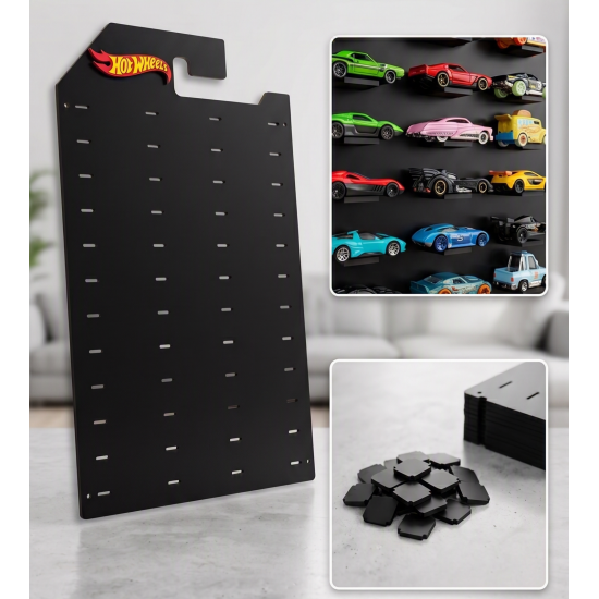 Raft Hot Wheels, Display Hot Wheels
