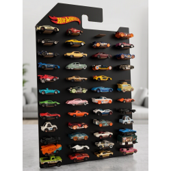 Raft Hot Wheels, Display Hot Wheels