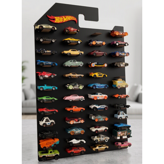 Raft Hot Wheels, Display Hot Wheels