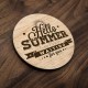 Set Suporturi Pahare Hello Summer - 4 buc