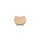Figurina Cazan Vrajitoare din Lemn - C01 - 30x30 mm