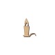 Figurina Lumanare Halloween din Lemn - L01 - 21x30 mm
