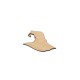 Figurina Palarie Vrajitoare din Lemn - P04 - 50x29 mm