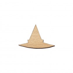 Figurina Palarie Vrajitoare din Lemn - P05 - 46x30 mm