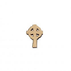 Figurina Piatra de Mormant din Lemn - P01 - 30x22 mm
