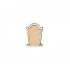 Figurina Piatra de Mormant din Lemn - P02 - 30x22 mm