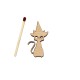 Figurina Pisica Halloween din Lemn - PH01 - 40x23 mm Figurina Pisica Halloween din Lemn - PH01 - 40x23 mm