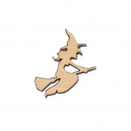 Figurina Vrajitoare din Lemn - V01 - 50x43 mm