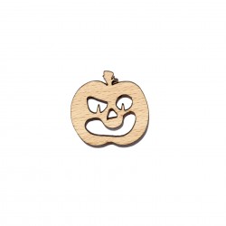 Figurina Dovleac Halloween din Lemn - D11 - 30x30 mm
