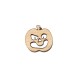Figurina Dovleac Halloween din Lemn - D11 - 30x30 mm