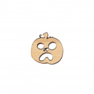 Figurina Dovleac Halloween din Lemn - D12 - 30x30 mm