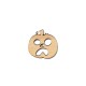 Figurina Dovleac Halloween din Lemn - D12 - 30x30 mm