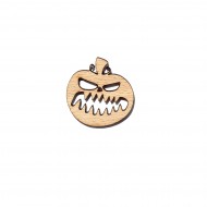 Figurina Dovleac Halloween din Lemn - D13 - 30x30 mm