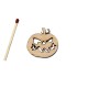 Figurina Dovleac Halloween din Lemn - D14 - 30x30 mm