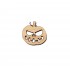 Figurina Dovleac Halloween din Lemn - D15 - 30x30 mm