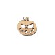 Figurina Dovleac Halloween din Lemn - D15 - 30x30 mm