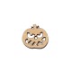 Figurina Dovleac Halloween din Lemn - D17 - 30x30 mm