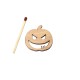 Figurina Dovleac Halloween din Lemn - D20 - 30x30 mm