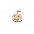 Figurina Dovleac Halloween din Lemn - D03 - 30x30 mm