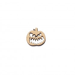 Figurina Dovleac Halloween din Lemn - D05 - 30x30 mm