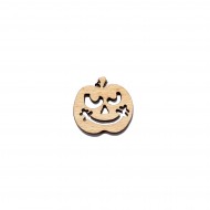 Figurina Dovleac Halloween din Lemn - D06 - 30x30 mm