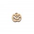 Figurina Dovleac Halloween din Lemn - D06 - 30x30 mm