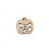 Figurina Dovleac Halloween din Lemn - D07 - 30x30 mm