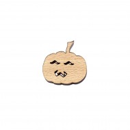 Figurina Dovleac Halloween din Lemn - D08 - 30x30 mm