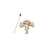 Figurina Fantoma din Lemn - F12 - 30x30 mm