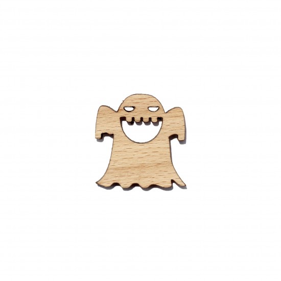 Figurina Fantoma din Lemn - F02 - 30x30 mm