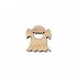 Figurina Fantoma din Lemn - F02 - 30x30 mm