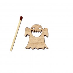 Figurina Fantoma din Lemn - F02 - 30x30 mm