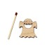 Figurina Fantoma din Lemn - F02 - 30x30 mm
