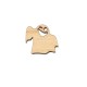 Figurina Fantoma din Lemn - F03 - 34x30 mm