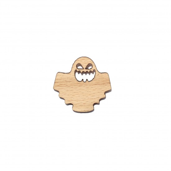 Figurina Fantoma din Lemn - F06 - 32x30 mm
