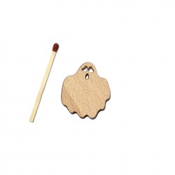 Figurina Fantoma din Lemn - F07 - 30x26 mm