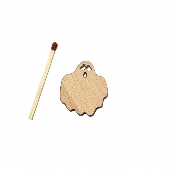Figurina Fantoma din Lemn - F07 - 30x26 mm
