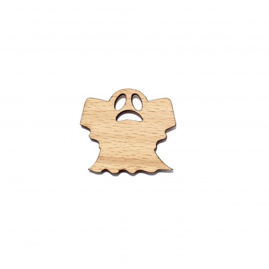Figurina Fantoma din Lemn - F08 - 34x30 mm