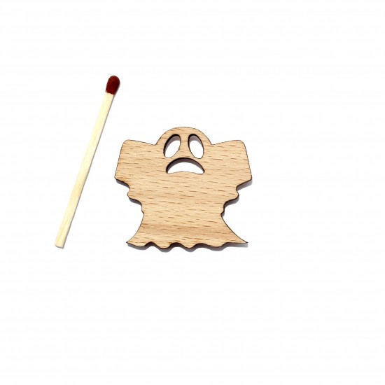 Figurina Fantoma din Lemn - F08 - 34x30 mm