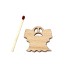 Figurina Fantoma din Lemn - F08 - 34x30 mm