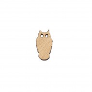 Figurina Bufnita din Lemn - B01 - 30x18 mm