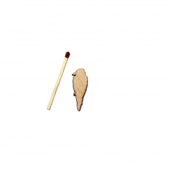 Figurina Corb din Lemn - C01 - 30x14 mm