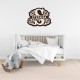 Monograma Florala Personalizata de Perete din Lemn - 85x60 cm