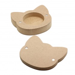 Cutie pentru Mot Blank - Pisica - 9x8 cm